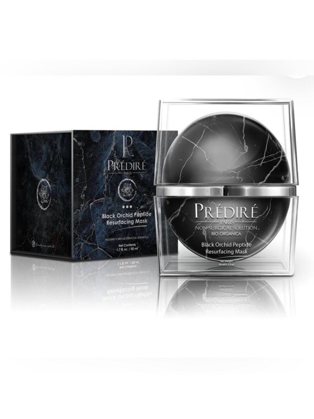 Prédiré Black Orchid Peptide Resurfacing Mask - Black